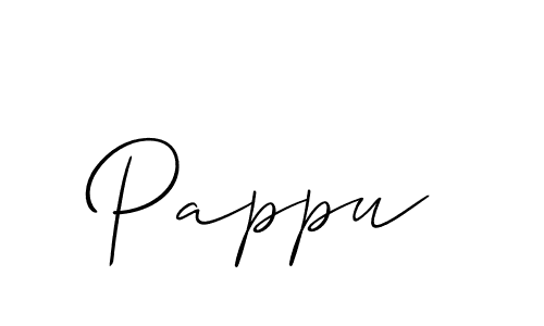 The best way (Allison_Script) to make a short signature is to pick only two or three words in your name. The name Pappu include a total of six letters. For converting this name. Pappu signature style 2 images and pictures png