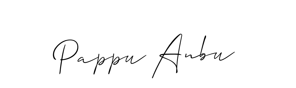 The best way (Allison_Script) to make a short signature is to pick only two or three words in your name. The name Pappu Anbu include a total of six letters. For converting this name. Pappu Anbu signature style 2 images and pictures png