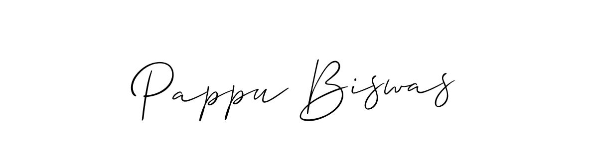 Make a short Pappu Biswas signature style. Manage your documents anywhere anytime using Allison_Script. Create and add eSignatures, submit forms, share and send files easily. Pappu Biswas signature style 2 images and pictures png