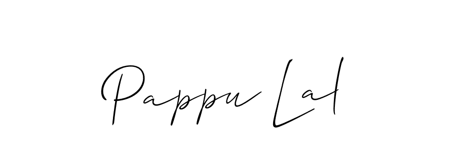 The best way (Allison_Script) to make a short signature is to pick only two or three words in your name. The name Pappu Lal include a total of six letters. For converting this name. Pappu Lal signature style 2 images and pictures png