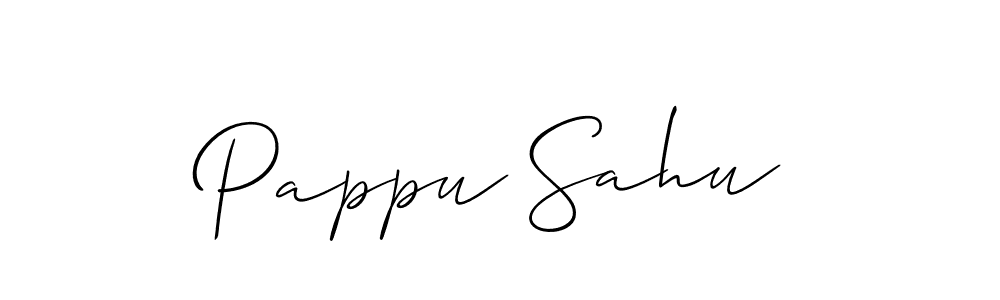 The best way (Allison_Script) to make a short signature is to pick only two or three words in your name. The name Pappu Sahu include a total of six letters. For converting this name. Pappu Sahu signature style 2 images and pictures png