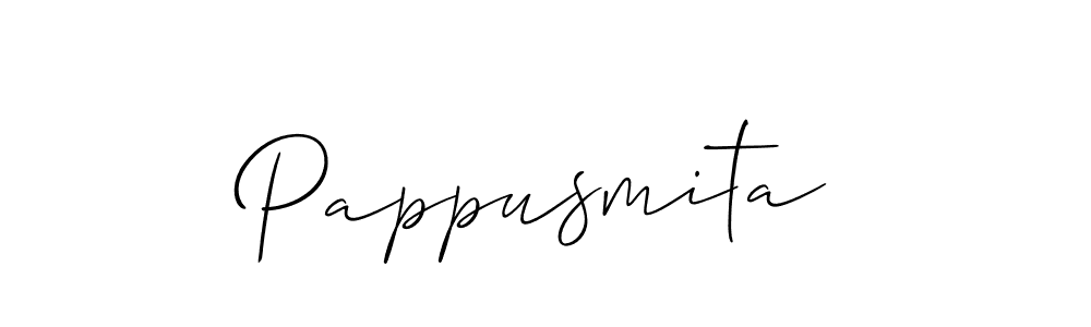 if you are searching for the best signature style for your name Pappusmita. so please give up your signature search. here we have designed multiple signature styles  using Allison_Script. Pappusmita signature style 2 images and pictures png