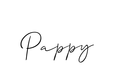 Similarly Allison_Script is the best handwritten signature design. Signature creator online .You can use it as an online autograph creator for name Pappy. Pappy signature style 2 images and pictures png