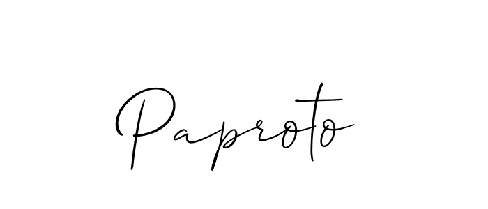 Also You can easily find your signature by using the search form. We will create Paproto name handwritten signature images for you free of cost using Allison_Script sign style. Paproto signature style 2 images and pictures png