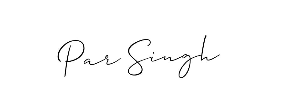 You should practise on your own different ways (Allison_Script) to write your name (Par Singh) in signature. don't let someone else do it for you. Par Singh signature style 2 images and pictures png