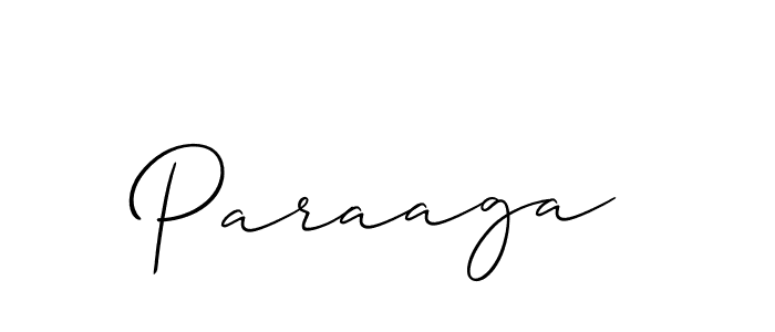 The best way (Allison_Script) to make a short signature is to pick only two or three words in your name. The name Paraaga include a total of six letters. For converting this name. Paraaga signature style 2 images and pictures png