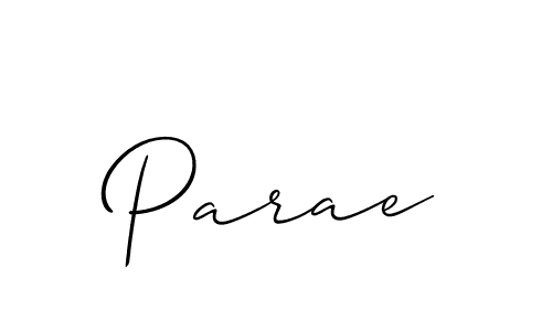Best and Professional Signature Style for Parae. Allison_Script Best Signature Style Collection. Parae signature style 2 images and pictures png