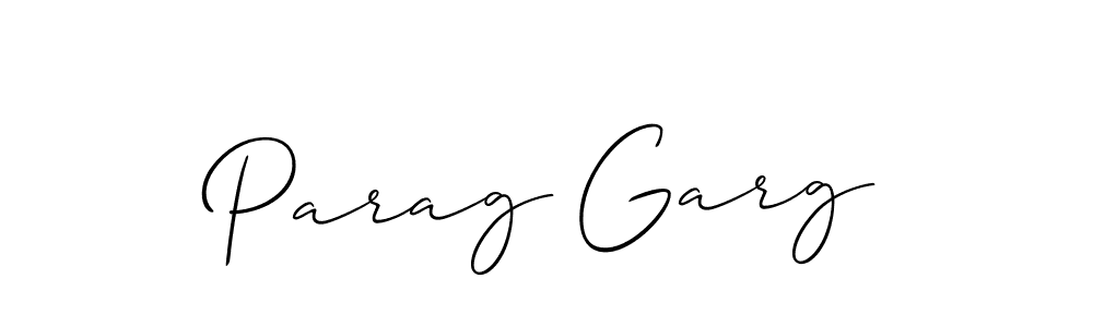 Check out images of Autograph of Parag Garg name. Actor Parag Garg Signature Style. Allison_Script is a professional sign style online. Parag Garg signature style 2 images and pictures png