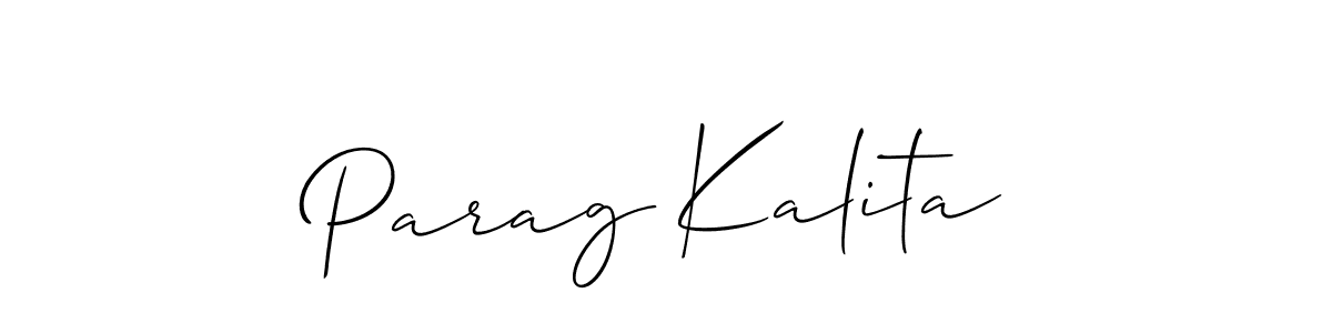 Similarly Allison_Script is the best handwritten signature design. Signature creator online .You can use it as an online autograph creator for name Parag Kalita. Parag Kalita signature style 2 images and pictures png