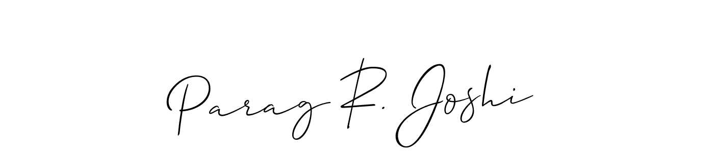 Check out images of Autograph of Parag R. Joshi name. Actor Parag R. Joshi Signature Style. Allison_Script is a professional sign style online. Parag R. Joshi signature style 2 images and pictures png