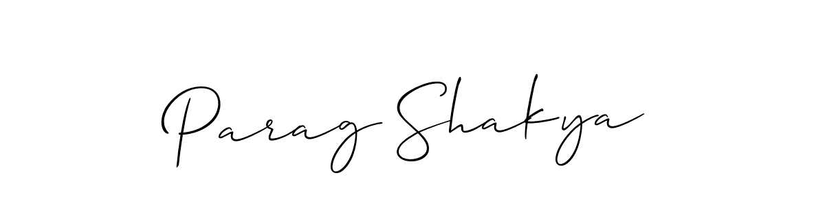 Once you've used our free online signature maker to create your best signature Allison_Script style, it's time to enjoy all of the benefits that Parag Shakya name signing documents. Parag Shakya signature style 2 images and pictures png