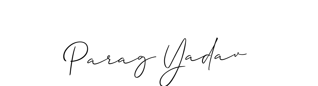 Once you've used our free online signature maker to create your best signature Allison_Script style, it's time to enjoy all of the benefits that Parag Yadav name signing documents. Parag Yadav signature style 2 images and pictures png