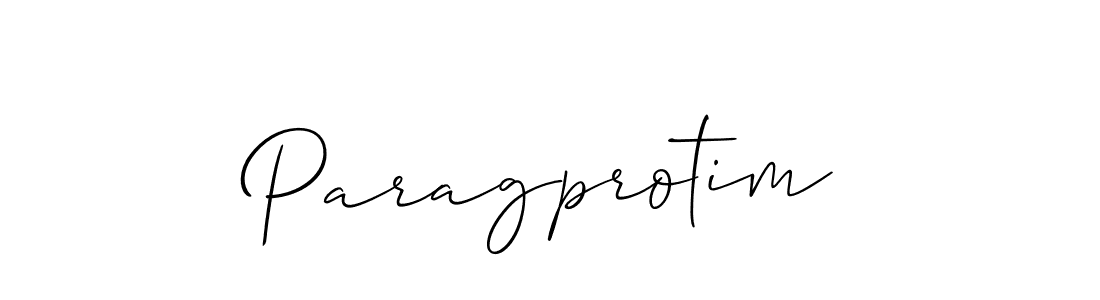 Make a beautiful signature design for name Paragprotim. Use this online signature maker to create a handwritten signature for free. Paragprotim signature style 2 images and pictures png