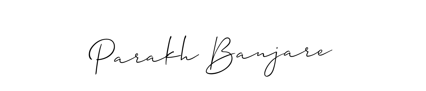 See photos of Parakh Banjare official signature by Spectra . Check more albums & portfolios. Read reviews & check more about Allison_Script font. Parakh Banjare signature style 2 images and pictures png