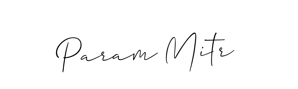 You can use this online signature creator to create a handwritten signature for the name Param Mitr. This is the best online autograph maker. Param Mitr signature style 2 images and pictures png
