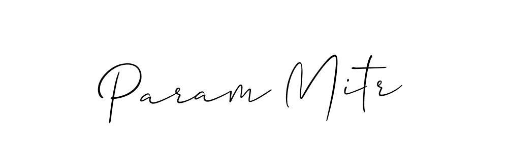 This is the best signature style for the Param Mitr name. Also you like these signature font (Allison_Script). Mix name signature. Param Mitr signature style 2 images and pictures png