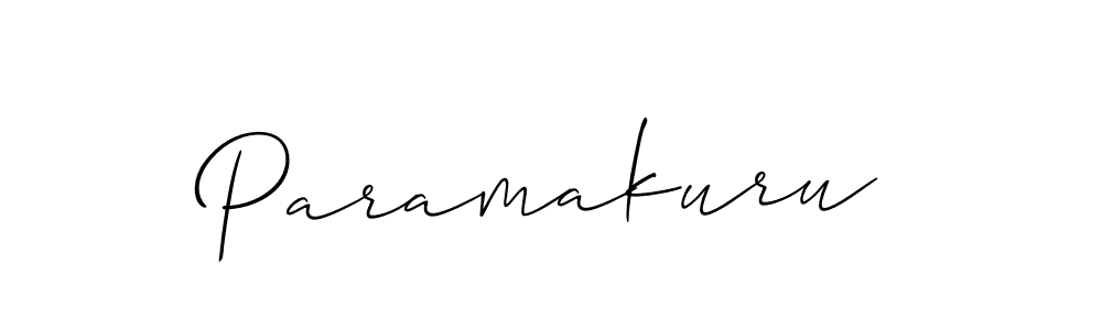 Also You can easily find your signature by using the search form. We will create Paramakuru name handwritten signature images for you free of cost using Allison_Script sign style. Paramakuru signature style 2 images and pictures png