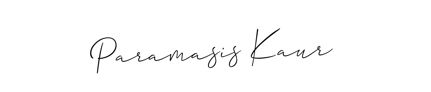 Check out images of Autograph of Paramasis Kaur name. Actor Paramasis Kaur Signature Style. Allison_Script is a professional sign style online. Paramasis Kaur signature style 2 images and pictures png