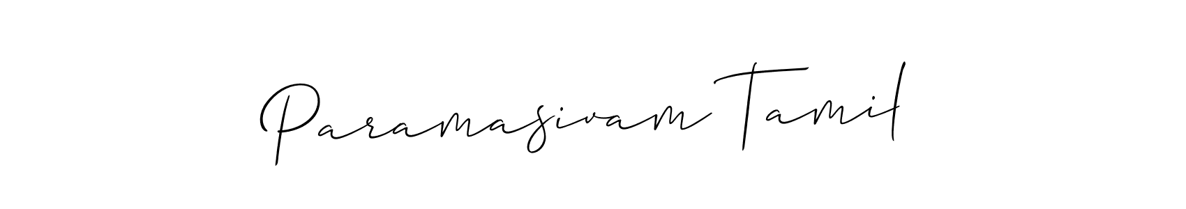 Make a beautiful signature design for name Paramasivam Tamil. Use this online signature maker to create a handwritten signature for free. Paramasivam Tamil signature style 2 images and pictures png