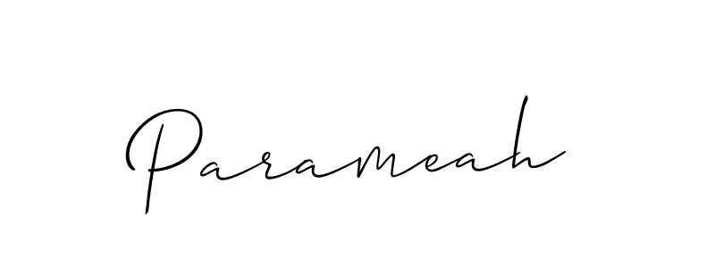 Check out images of Autograph of Parameah name. Actor Parameah Signature Style. Allison_Script is a professional sign style online. Parameah signature style 2 images and pictures png