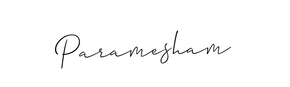 The best way (Allison_Script) to make a short signature is to pick only two or three words in your name. The name Paramesham include a total of six letters. For converting this name. Paramesham signature style 2 images and pictures png
