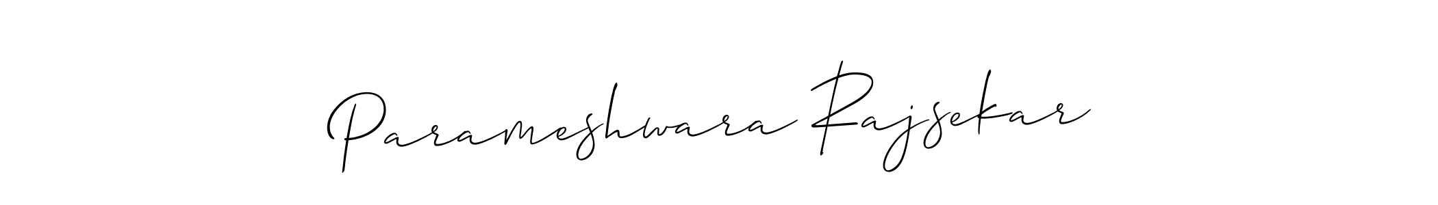 Also You can easily find your signature by using the search form. We will create Parameshwara Rajsekar name handwritten signature images for you free of cost using Allison_Script sign style. Parameshwara Rajsekar signature style 2 images and pictures png