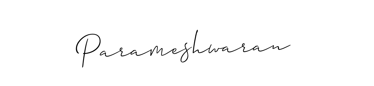 Design your own signature with our free online signature maker. With this signature software, you can create a handwritten (Allison_Script) signature for name Parameshwaran. Parameshwaran signature style 2 images and pictures png