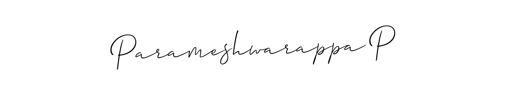 Make a beautiful signature design for name Parameshwarappa P. Use this online signature maker to create a handwritten signature for free. Parameshwarappa P signature style 2 images and pictures png