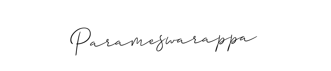 You should practise on your own different ways (Allison_Script) to write your name (Parameswarappa) in signature. don't let someone else do it for you. Parameswarappa signature style 2 images and pictures png
