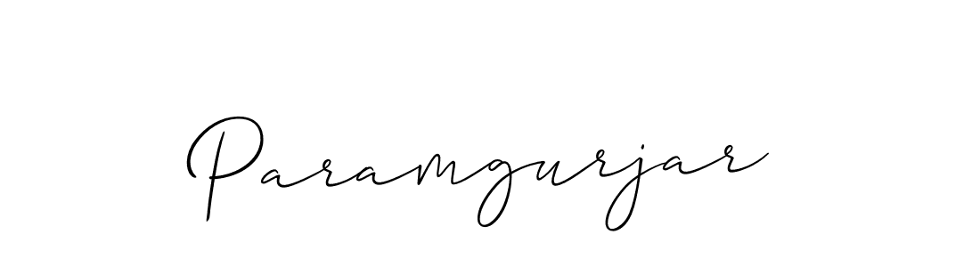 Similarly Allison_Script is the best handwritten signature design. Signature creator online .You can use it as an online autograph creator for name Paramgurjar. Paramgurjar signature style 2 images and pictures png