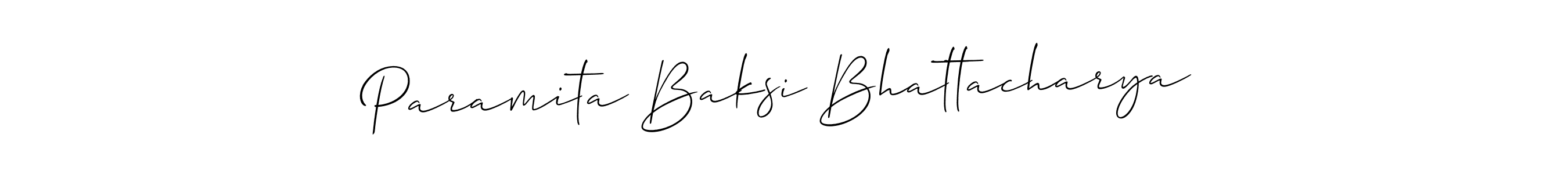 You can use this online signature creator to create a handwritten signature for the name Paramita Baksi Bhattacharya. This is the best online autograph maker. Paramita Baksi Bhattacharya signature style 2 images and pictures png