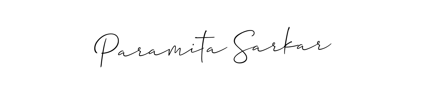 How to Draw Paramita Sarkar signature style? Allison_Script is a latest design signature styles for name Paramita Sarkar. Paramita Sarkar signature style 2 images and pictures png