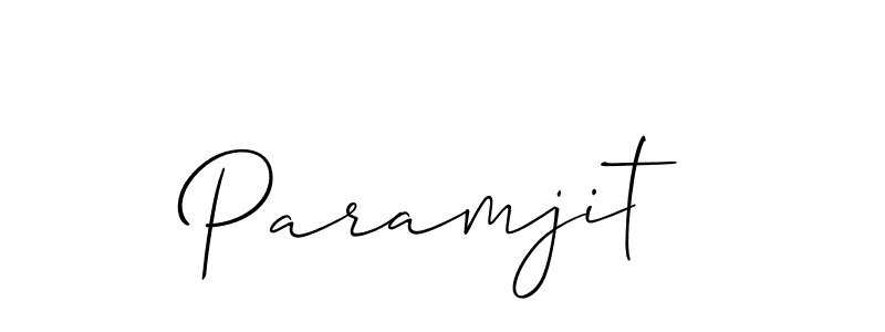 Paramjit stylish signature style. Best Handwritten Sign (Allison_Script) for my name. Handwritten Signature Collection Ideas for my name Paramjit. Paramjit signature style 2 images and pictures png