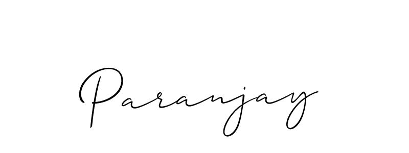 The best way (Allison_Script) to make a short signature is to pick only two or three words in your name. The name Paranjay include a total of six letters. For converting this name. Paranjay signature style 2 images and pictures png
