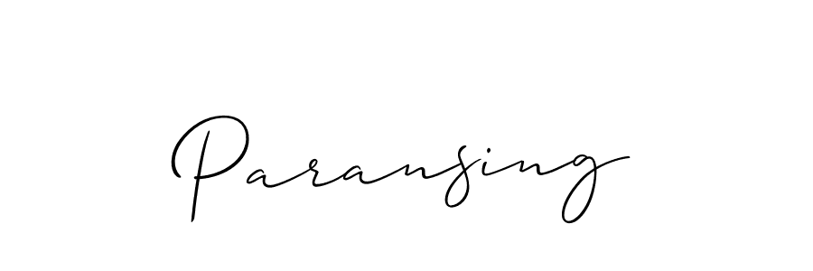 Paransing stylish signature style. Best Handwritten Sign (Allison_Script) for my name. Handwritten Signature Collection Ideas for my name Paransing. Paransing signature style 2 images and pictures png