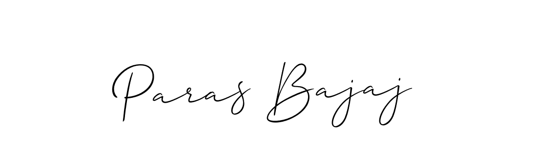 Once you've used our free online signature maker to create your best signature Allison_Script style, it's time to enjoy all of the benefits that Paras Bajaj name signing documents. Paras Bajaj signature style 2 images and pictures png