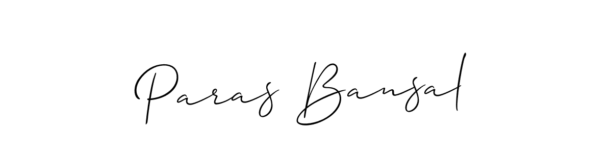 See photos of Paras Bansal official signature by Spectra . Check more albums & portfolios. Read reviews & check more about Allison_Script font. Paras Bansal signature style 2 images and pictures png