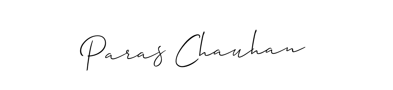 Once you've used our free online signature maker to create your best signature Allison_Script style, it's time to enjoy all of the benefits that Paras Chauhan name signing documents. Paras Chauhan signature style 2 images and pictures png
