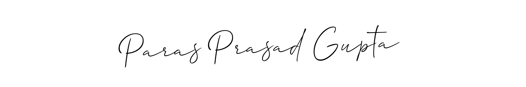 Check out images of Autograph of Paras Prasad Gupta name. Actor Paras Prasad Gupta Signature Style. Allison_Script is a professional sign style online. Paras Prasad Gupta signature style 2 images and pictures png