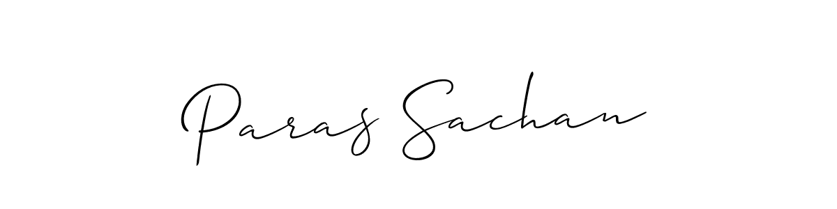 You can use this online signature creator to create a handwritten signature for the name Paras Sachan. This is the best online autograph maker. Paras Sachan signature style 2 images and pictures png