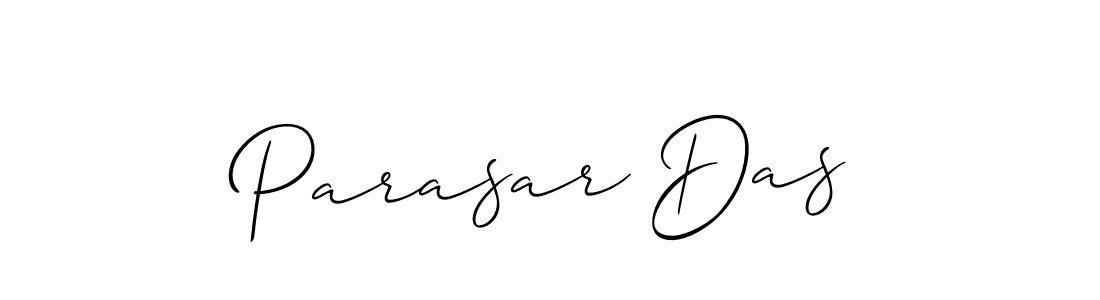 Similarly Allison_Script is the best handwritten signature design. Signature creator online .You can use it as an online autograph creator for name Parasar Das. Parasar Das signature style 2 images and pictures png