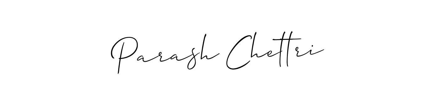 You can use this online signature creator to create a handwritten signature for the name Parash Chettri. This is the best online autograph maker. Parash Chettri signature style 2 images and pictures png