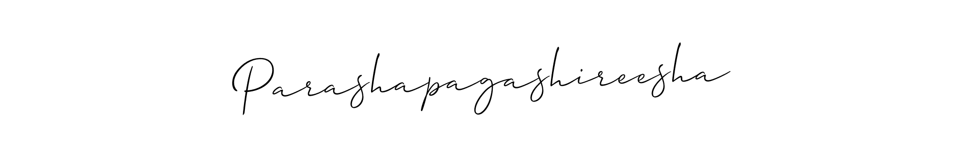 How to Draw Parashapagashireesha signature style? Allison_Script is a latest design signature styles for name Parashapagashireesha. Parashapagashireesha signature style 2 images and pictures png