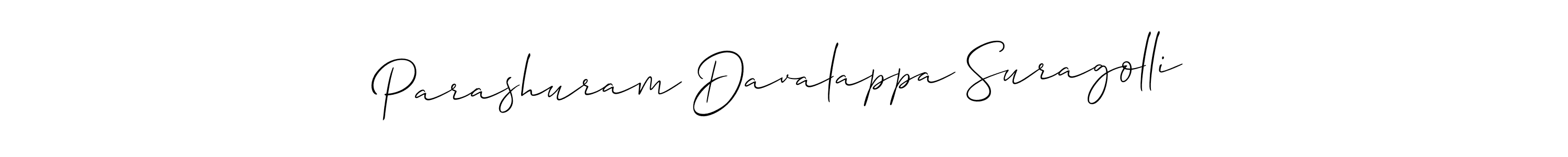 This is the best signature style for the Parashuram Davalappa Suragolli name. Also you like these signature font (Allison_Script). Mix name signature. Parashuram Davalappa Suragolli signature style 2 images and pictures png