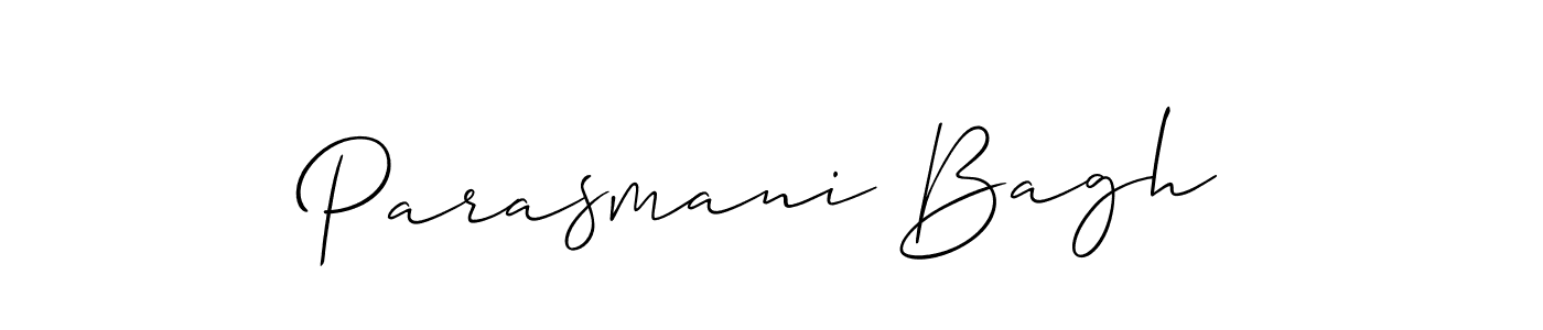 Best and Professional Signature Style for Parasmani Bagh. Allison_Script Best Signature Style Collection. Parasmani Bagh signature style 2 images and pictures png