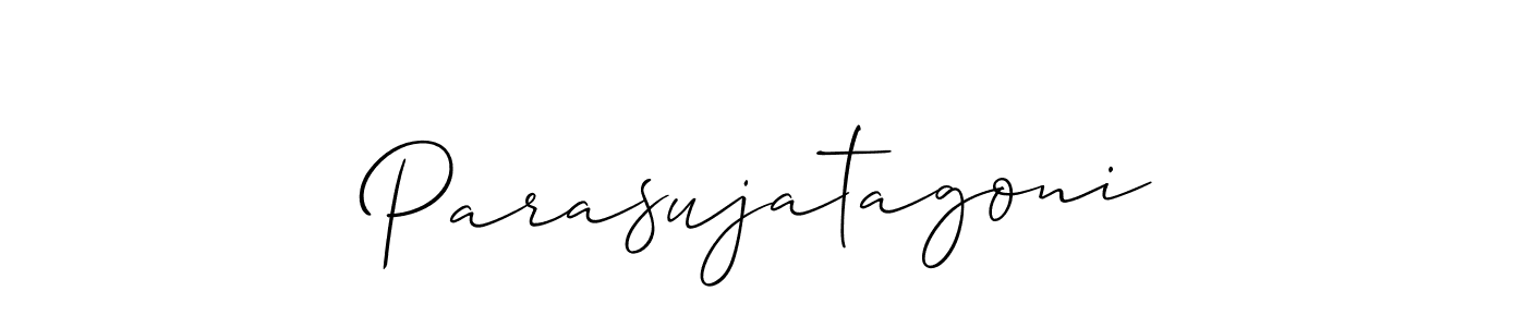Check out images of Autograph of Parasujatagoni name. Actor Parasujatagoni Signature Style. Allison_Script is a professional sign style online. Parasujatagoni signature style 2 images and pictures png