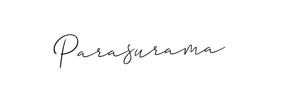 Use a signature maker to create a handwritten signature online. With this signature software, you can design (Allison_Script) your own signature for name Parasurama. Parasurama signature style 2 images and pictures png