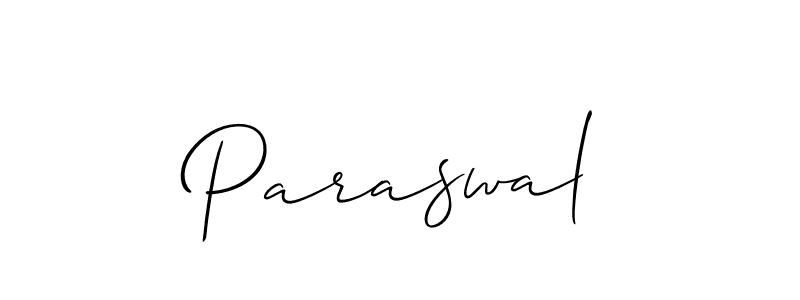 You should practise on your own different ways (Allison_Script) to write your name (Paraswal) in signature. don't let someone else do it for you. Paraswal signature style 2 images and pictures png