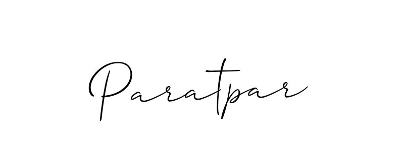 Paratpar stylish signature style. Best Handwritten Sign (Allison_Script) for my name. Handwritten Signature Collection Ideas for my name Paratpar. Paratpar signature style 2 images and pictures png