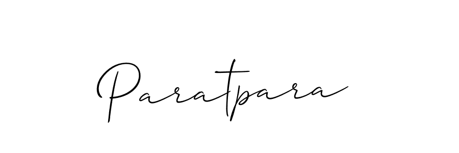 Paratpara stylish signature style. Best Handwritten Sign (Allison_Script) for my name. Handwritten Signature Collection Ideas for my name Paratpara. Paratpara signature style 2 images and pictures png